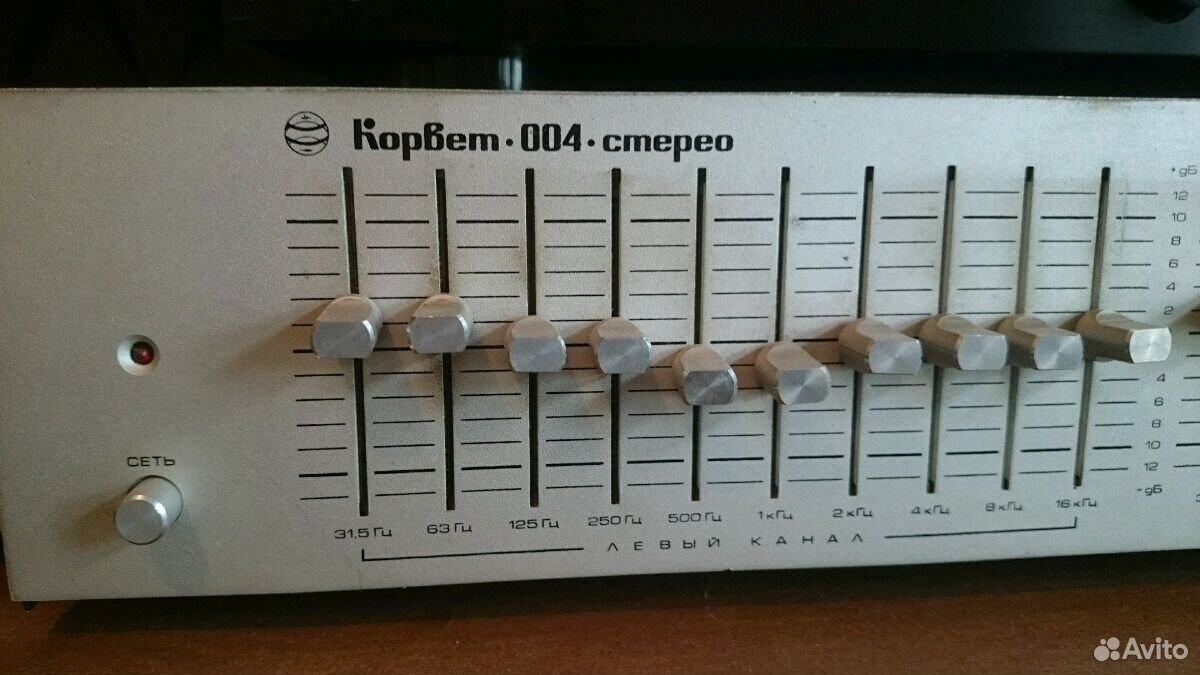 Корвет 004 эквалайзер схема