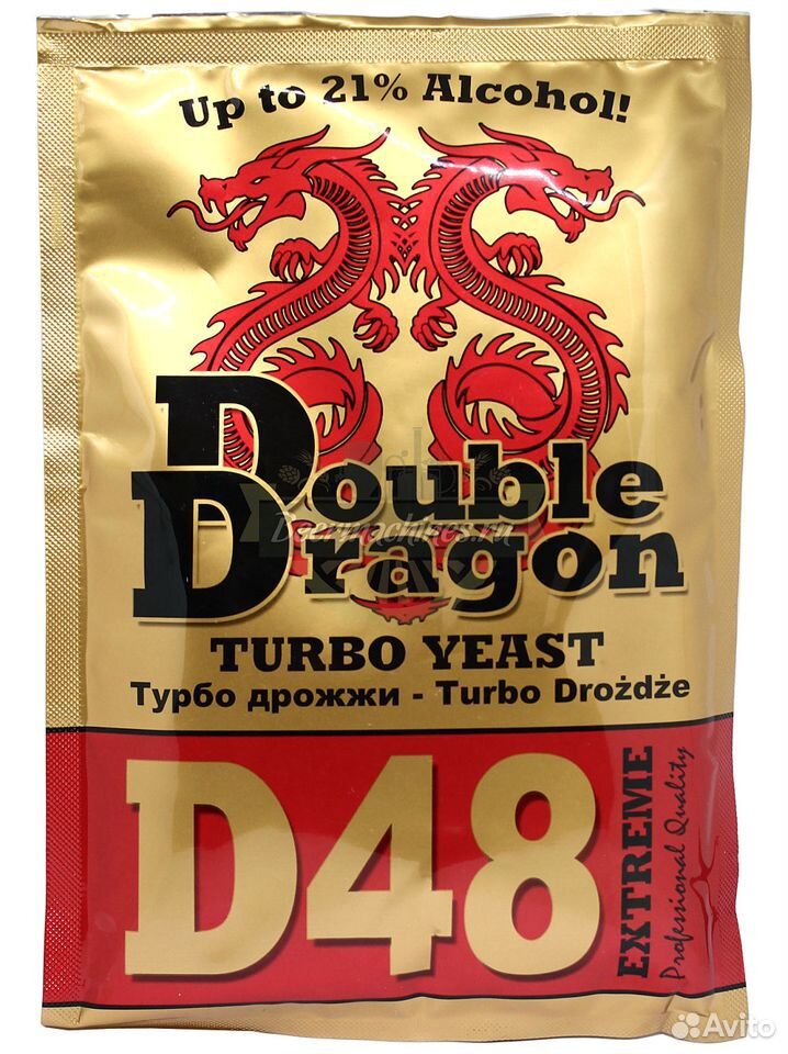 Дрожжи Турбо "Double Dragon D48" купить на Зозу.ру - фотография № 1