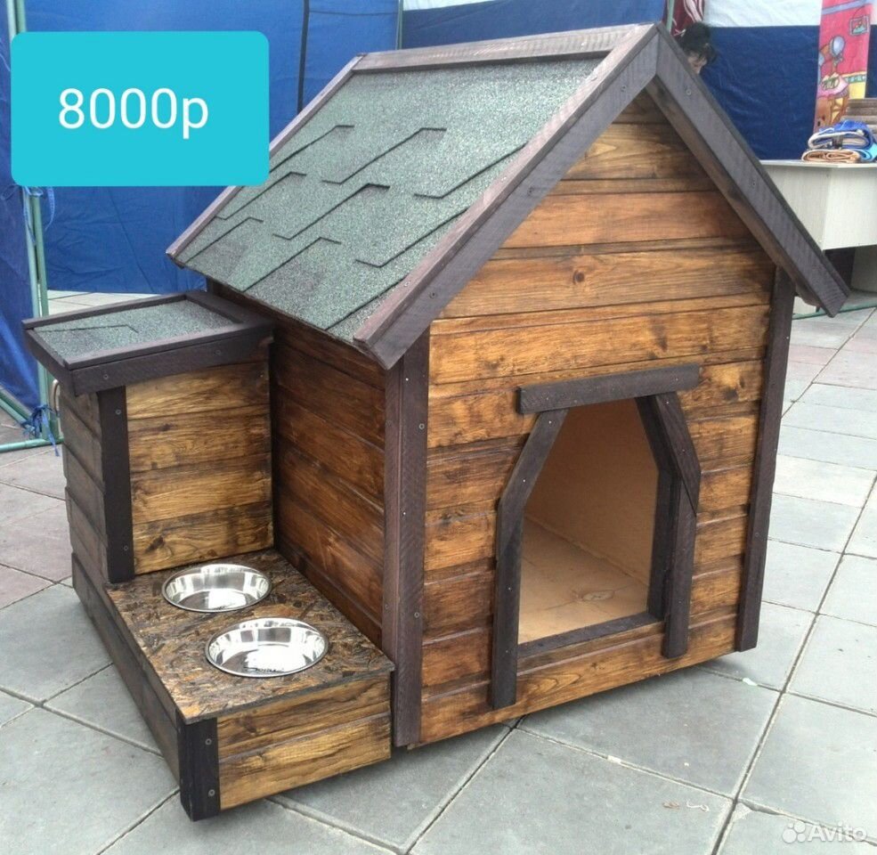 Будка (домик для собак) купить на Зозу.ру - фотография № 8