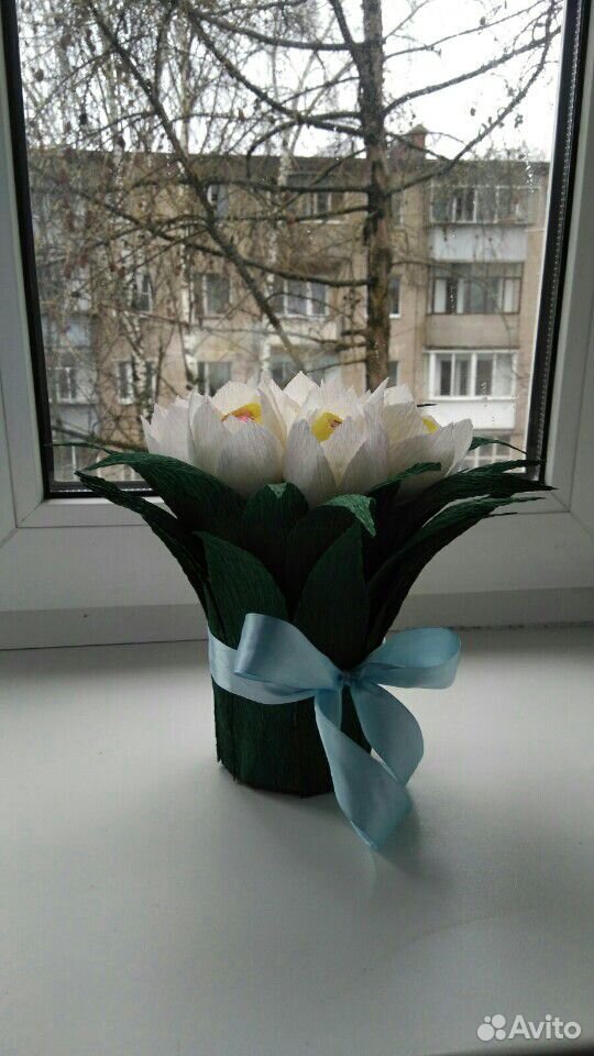 Букет тюльпанов, ручная работа купить на Зозу.ру - фотография № 1