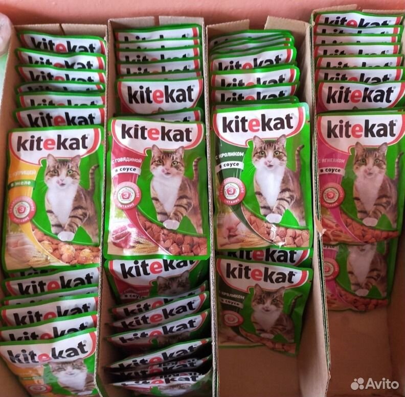 Корм для кошек Kitekat (Китикет) купить на Зозу.ру - фотография № 1
