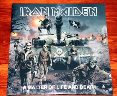 Iron Maiden - A Matter Of Life And Death 2 LP