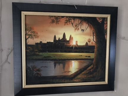 Картина (масло) Ангкор Ват