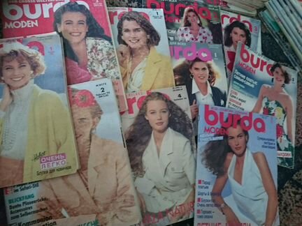 Редкие выпуски журналов Бурда(Burda)