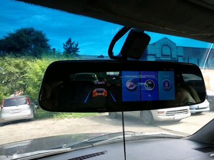 Умное зеркало в автомобиль Phisung E06 4G