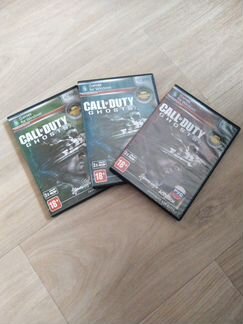 3 Диска Call of Duty Ghosts