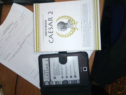 Электронная книга Onyx boox Caesar 2 новый пользов