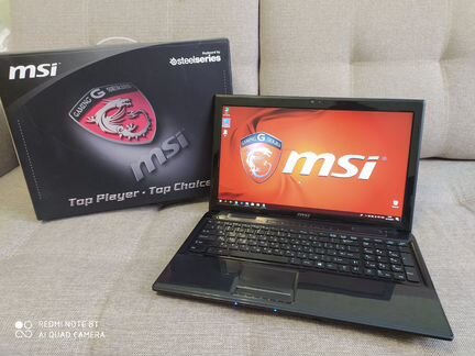 Игровой ноутбук MSI / GTX660
