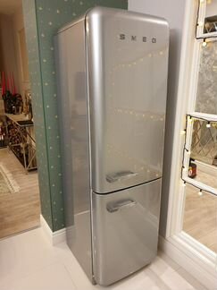 Холодильник Smeg FAB32RSV3 Серебристый