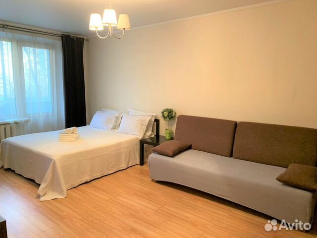 

1-к. квартира, 42 м², 2 кровати