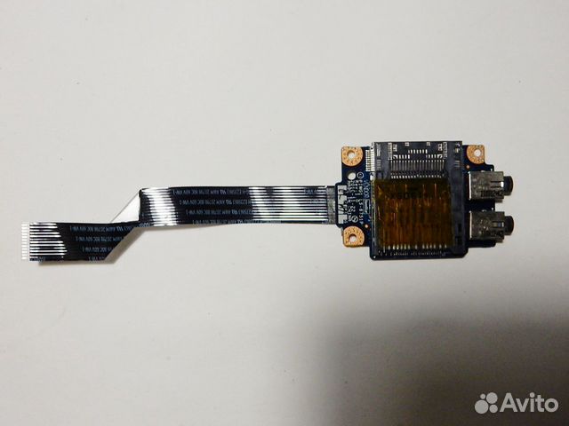 Плата audio и картридера Lenovo G570