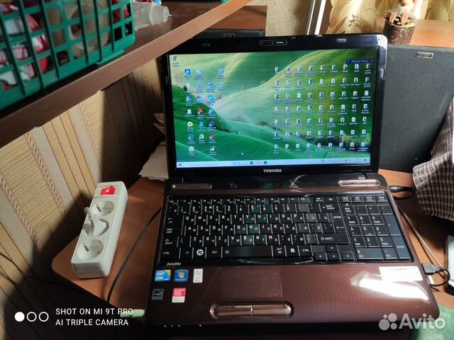 Ноутбук toshiba