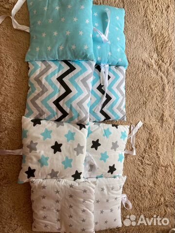 Бортики в детскую кроватку