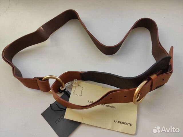 Ремень женский кожаный