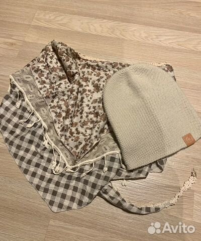 Женский шарф и шапка