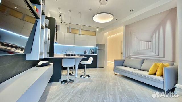 

2-к. квартира в апарт-отеле, 95 м², 3 кровати
