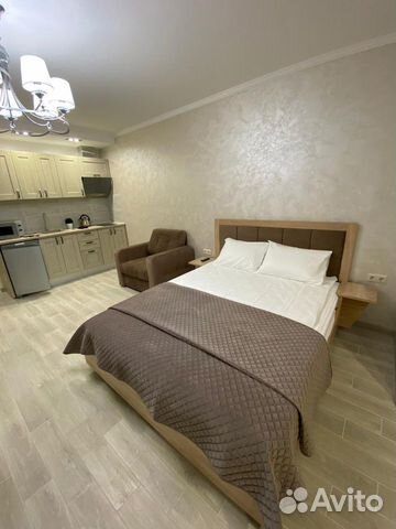 

Квартира-студия, 37 м², 3 кровати
