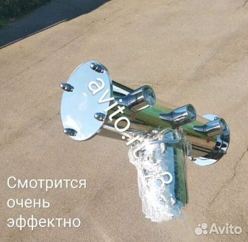 Пивная башня хром на 3 сорта под краны