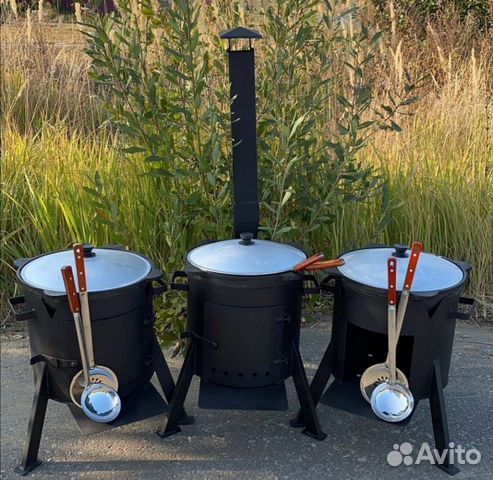 Казан чугунный узбекский