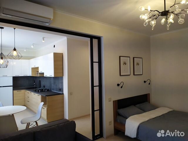 

1-к. квартира, 45 м², 2 кровати