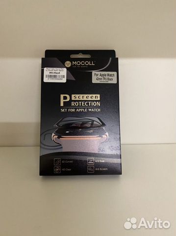Защитное стекло mocoll на apple watch