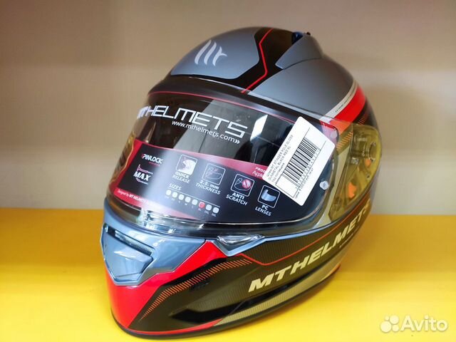 Шлем MT stinger pole gloss