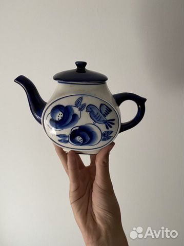 Чайник гжель