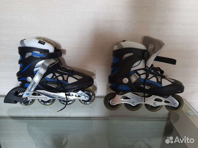 Роликовые коньки мужские 44 + защита и сумка