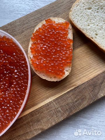 Красная икра нерки/ доставка к столу