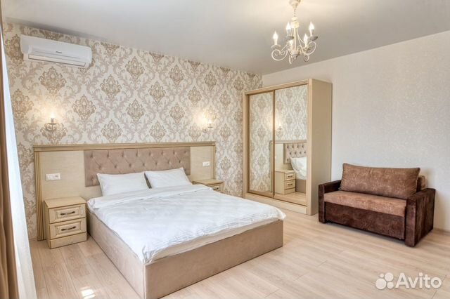 

1-к. квартира, 45 м², 3 кровати