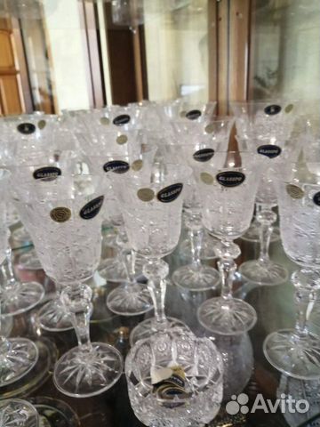 Фужеры Богемия