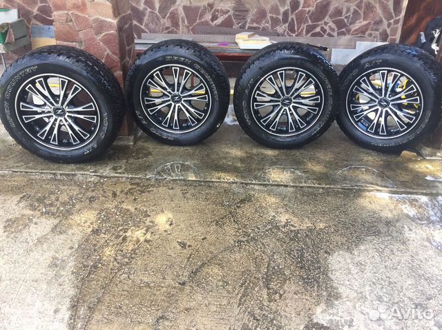 Кол-са в сборе R20 Zinik+Резина toyo Open Country