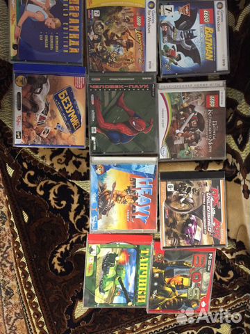 Двд диски с играми для PC