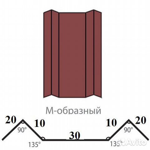 Металлический штакетник для забора