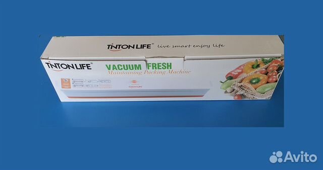 Вакумный упаковщик tinton life новый