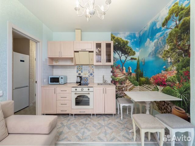 

1-к. квартира, 37 м², 2 кровати