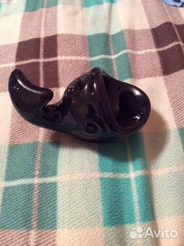 Глиняная пепельница СССР (новая)