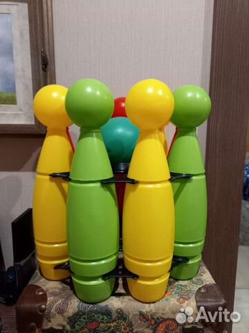 Кегли, мозаика (детали)