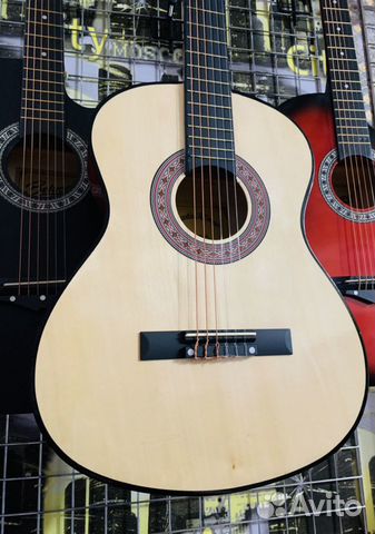 Детская гитара 3/4 классическая + чехол