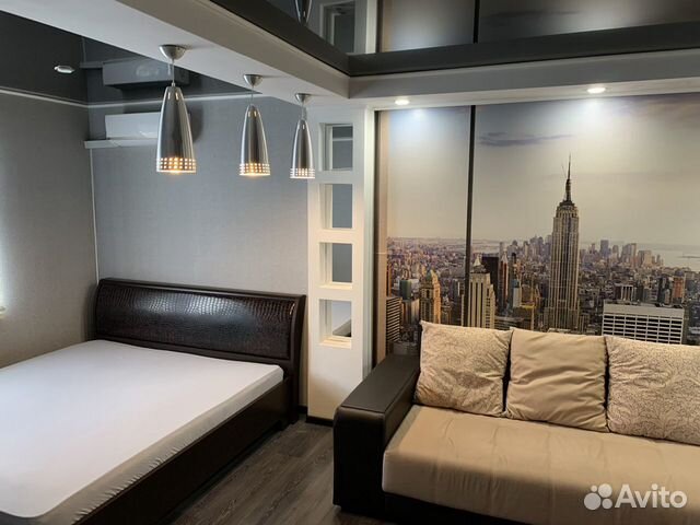 

1-к. квартира, 40 м², 2 кровати