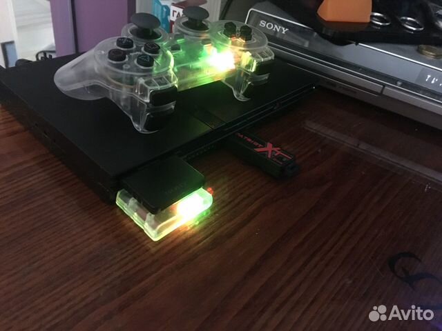 PS2 Slim, прошитая