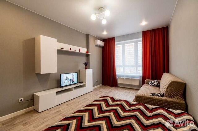 

1-к. квартира, 40 м², 3 кровати