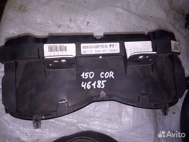 Панель приборов Toyota Corolla E150