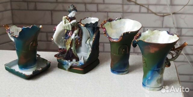 Набор кофейный, фарфор