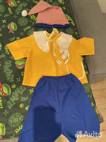 Костюм детский новогодний Буратино Аренда