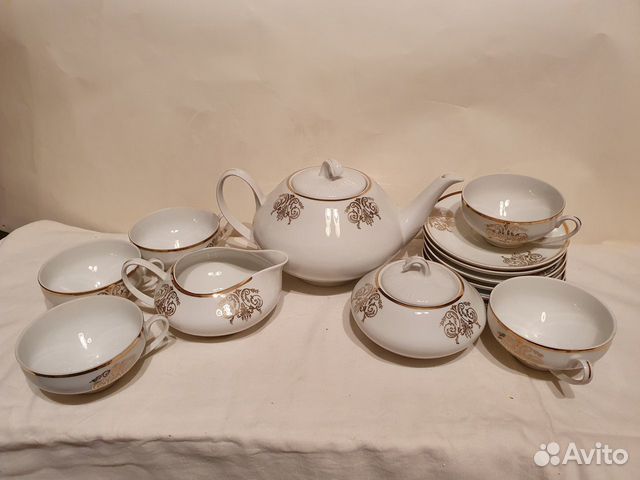 Сервизы чайные 1950-60-х гг