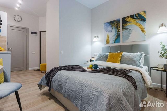 

Квартира-студия, 23 м², 1 кровать