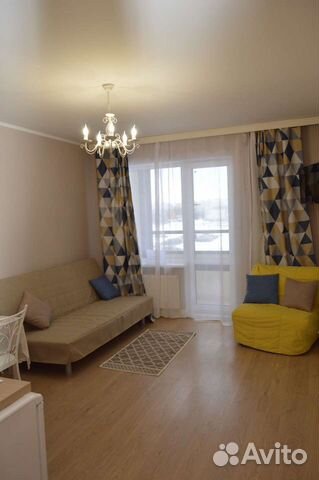 

Квартира-студия, 25 м², 2 кровати