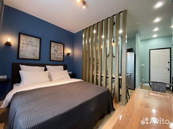 

Квартира-студия, 20,5 м², 1 кровать