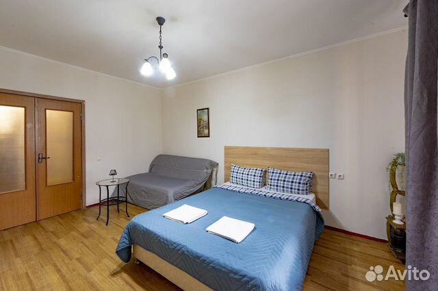 

1-к. квартира, 45 м², 2 кровати